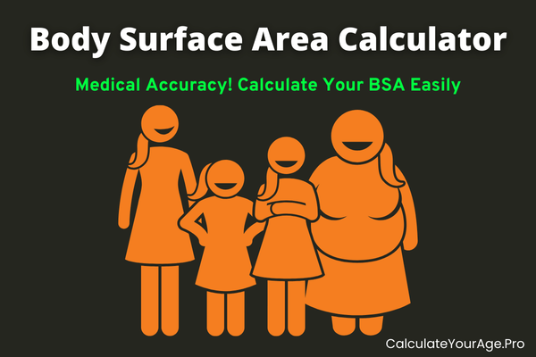 Body Surface Area Calculator